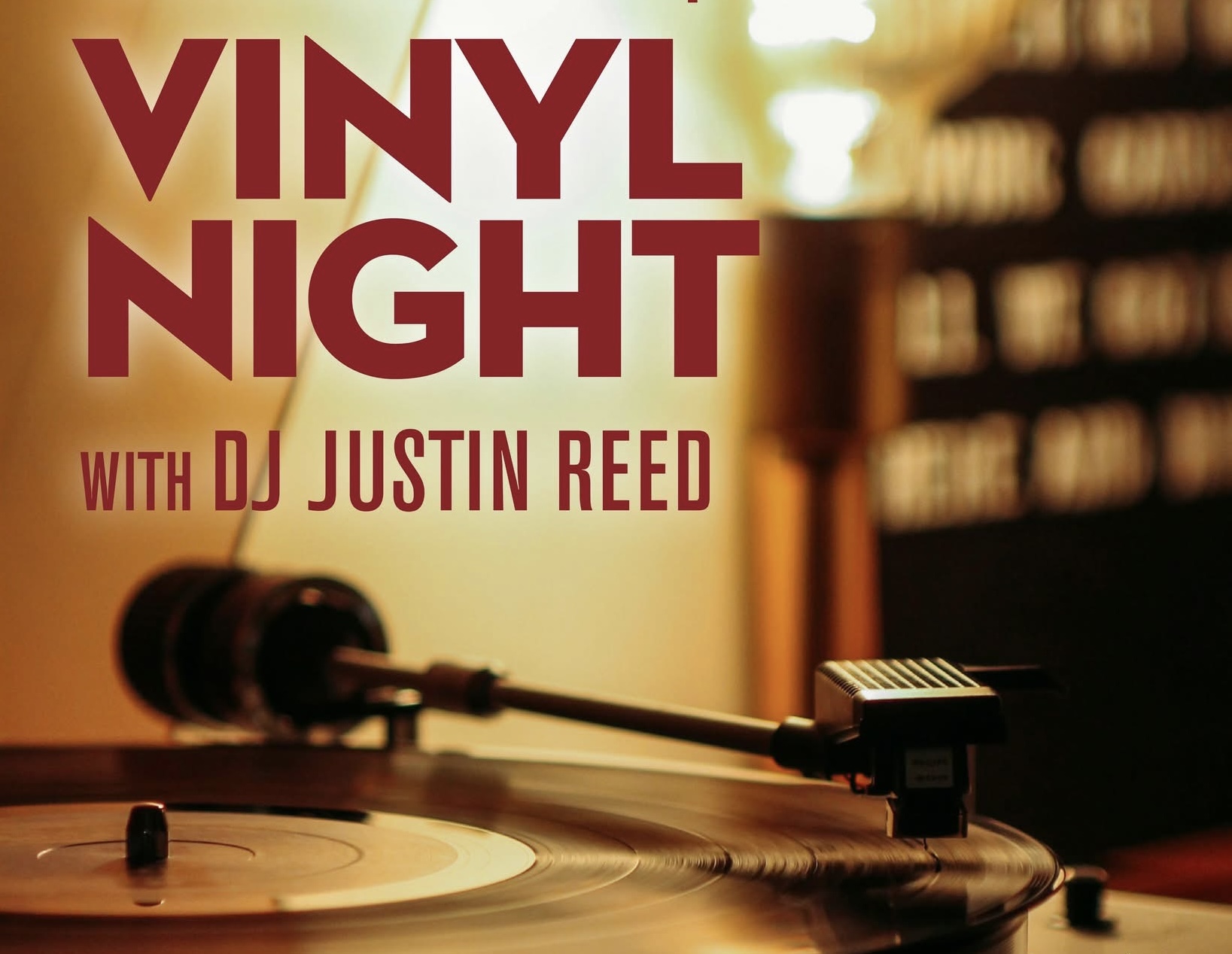 Vinyl Night with Justin